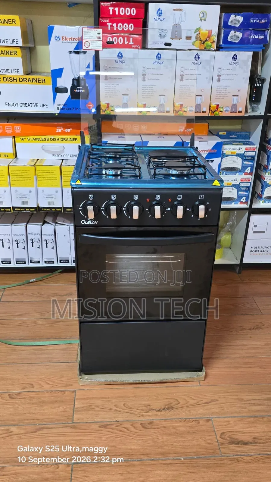 Olelon 50x55 3+1 Freestanding Cooker* 