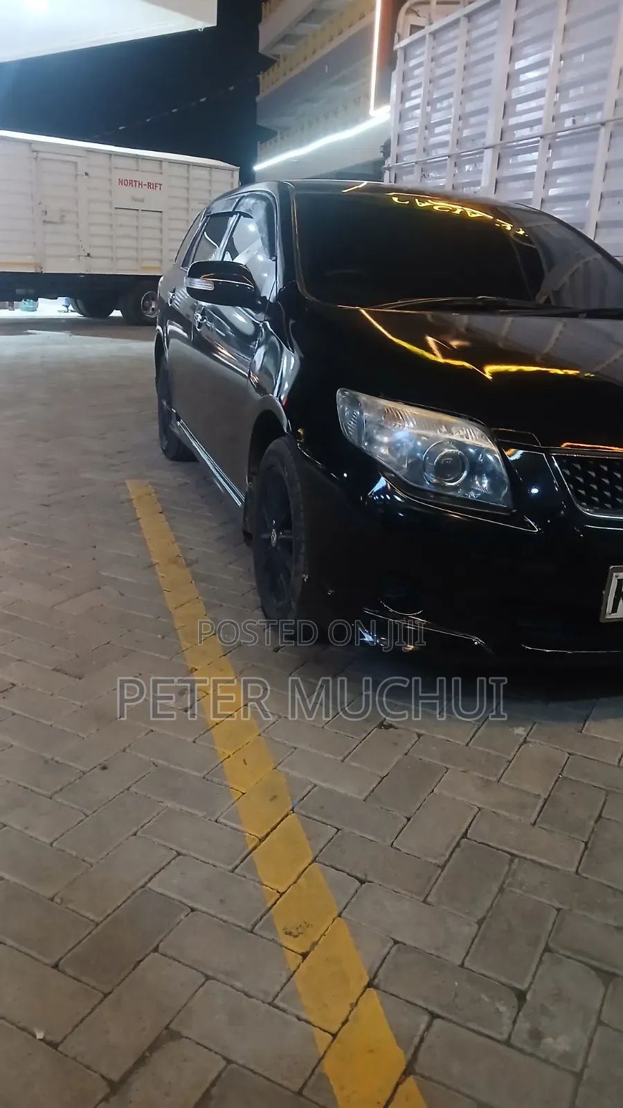 Toyota Corolla Fielder 2011 Black