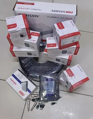 Hikvision 8 Camera Security System – 8 Channel DVR Full Package