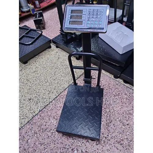 150KG Commercial Industrial Digital Platform Scale With Guardrail