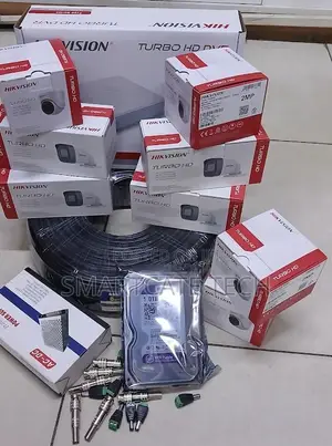 Hikvision 8CH Security Camera System – 8 Cameras Complete Kit