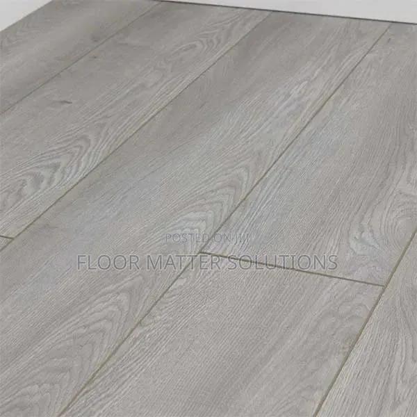 12mm Grey Laminate Floor - main view
