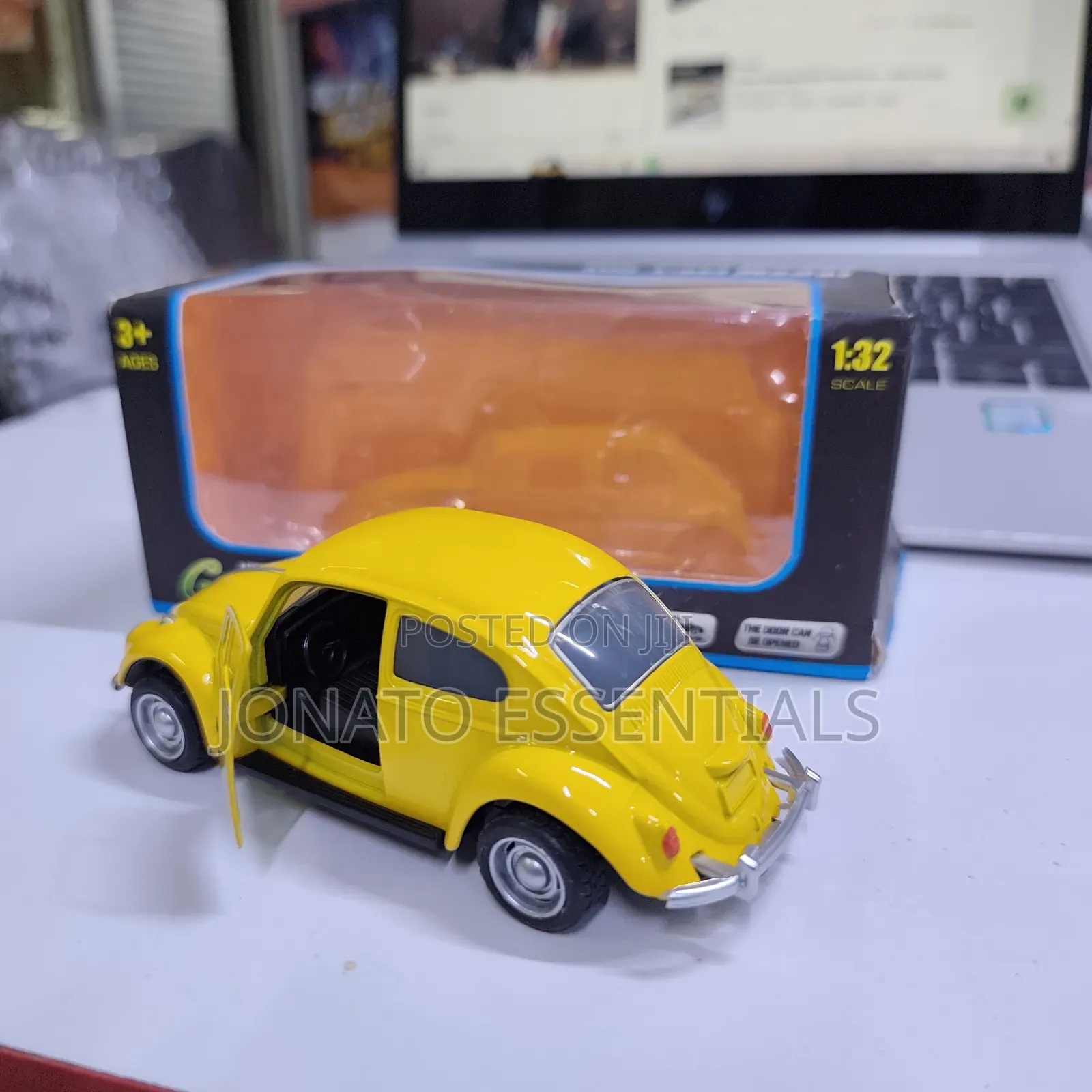 Vintage Volkswagen Beetle Diecast Toy Car - Classic Vw Bug