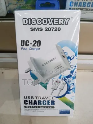 Discovery USB Travel Charger UC-20 20w.