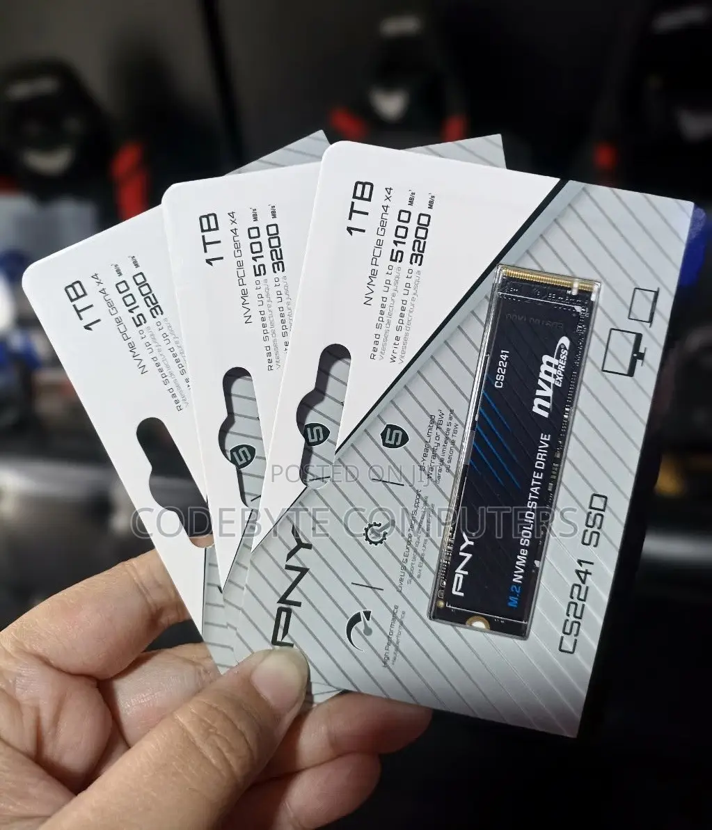 PNY CS2241 INTERNAL SSD M.2 PCIe Gen 4*4 NVMe 2280 - 1TB