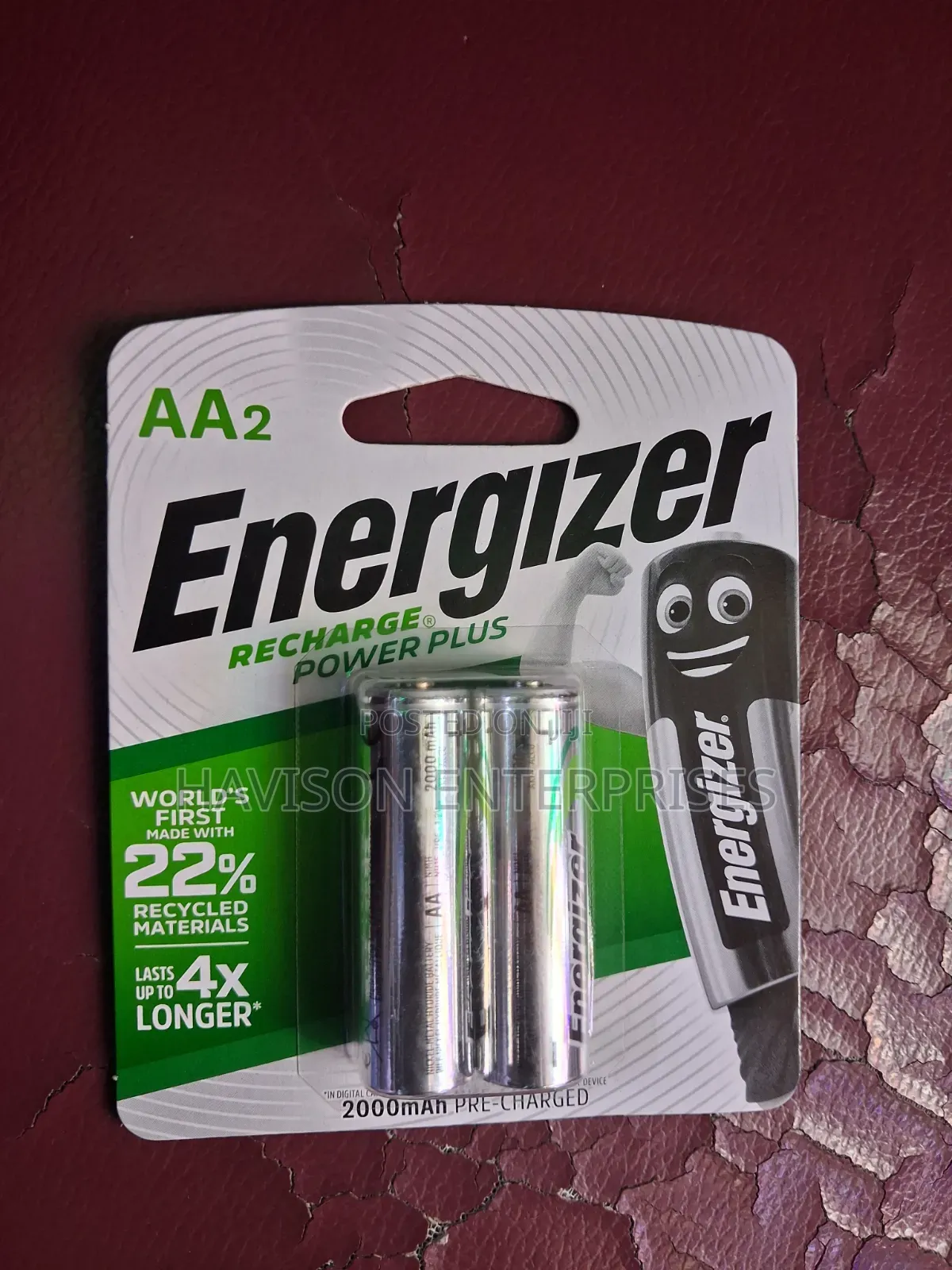 Original AA Energizer Rechargeable Batteries