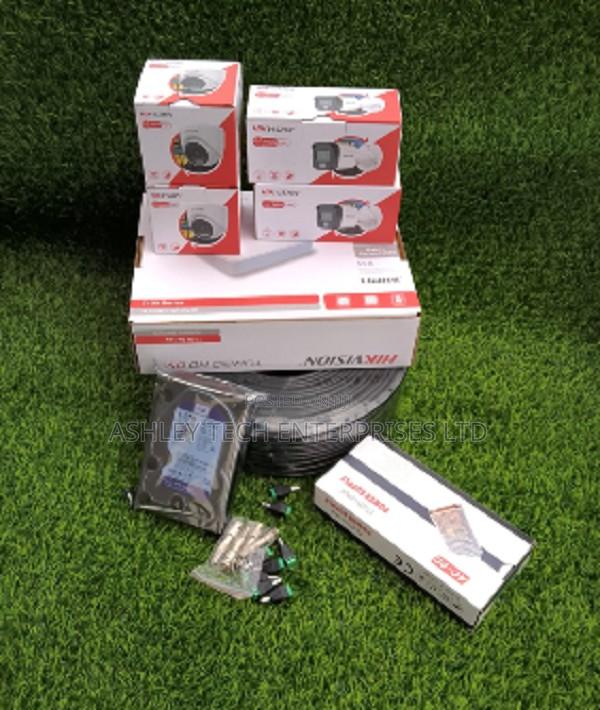 Hikvision 4 Camera HD CCTV Kit With 4 Channel DVR