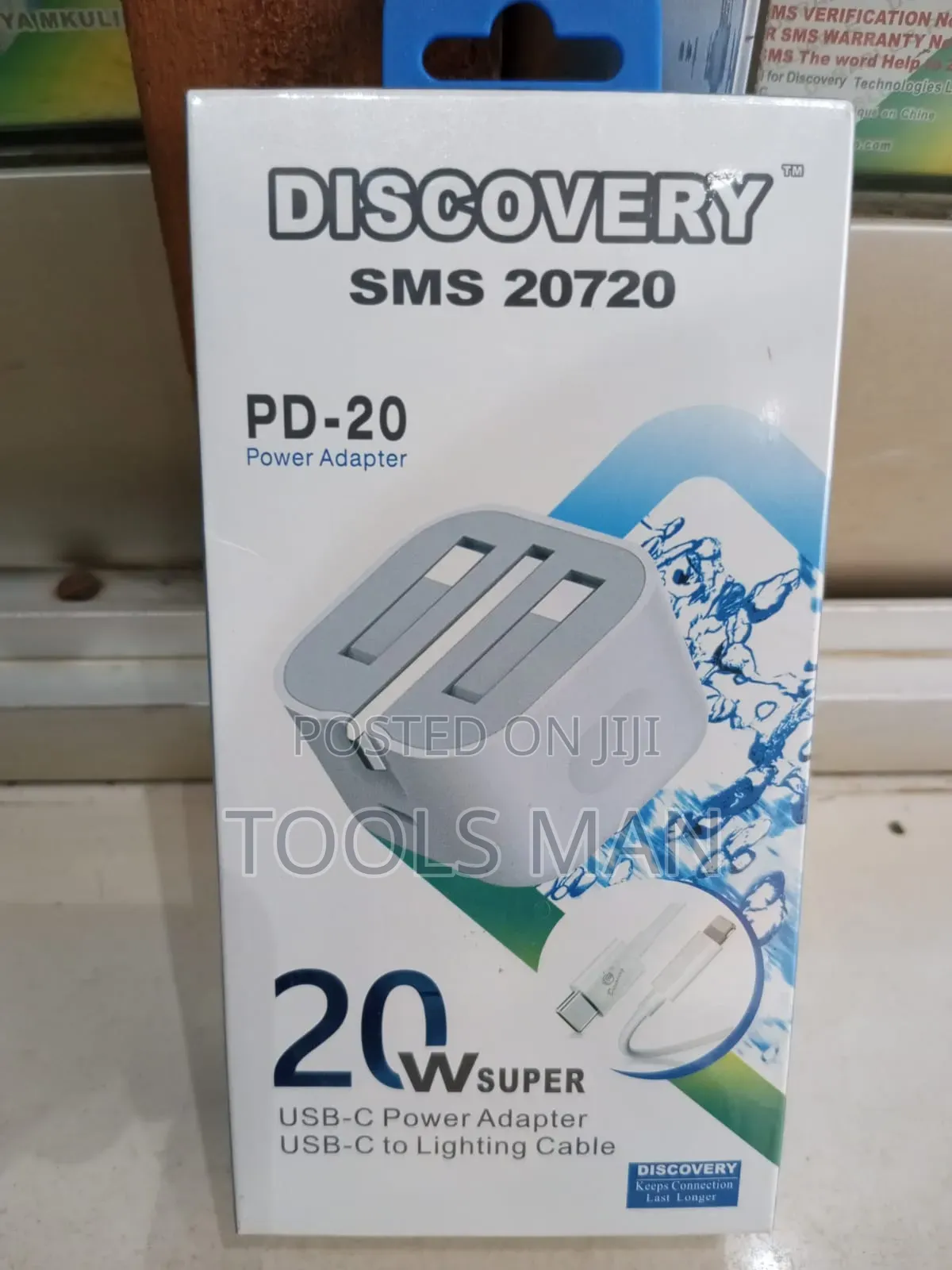 Discovery 20W USB-C Charger Cable Set PD-20.
