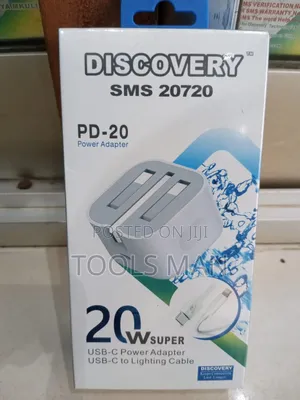 Discovery 20W USB-C Charger Cable Set PD-20.