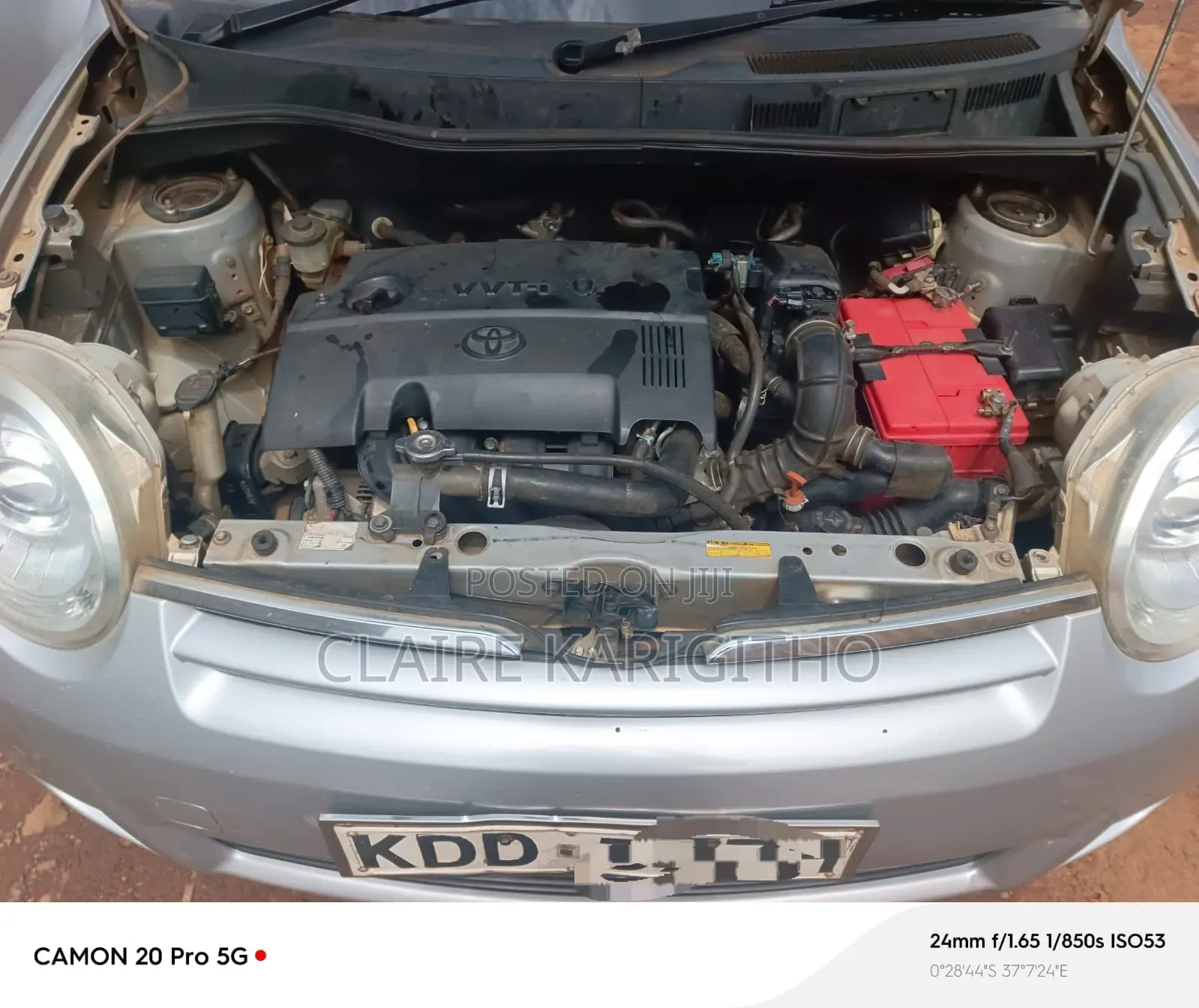 Toyota Sienta 2014 Silver