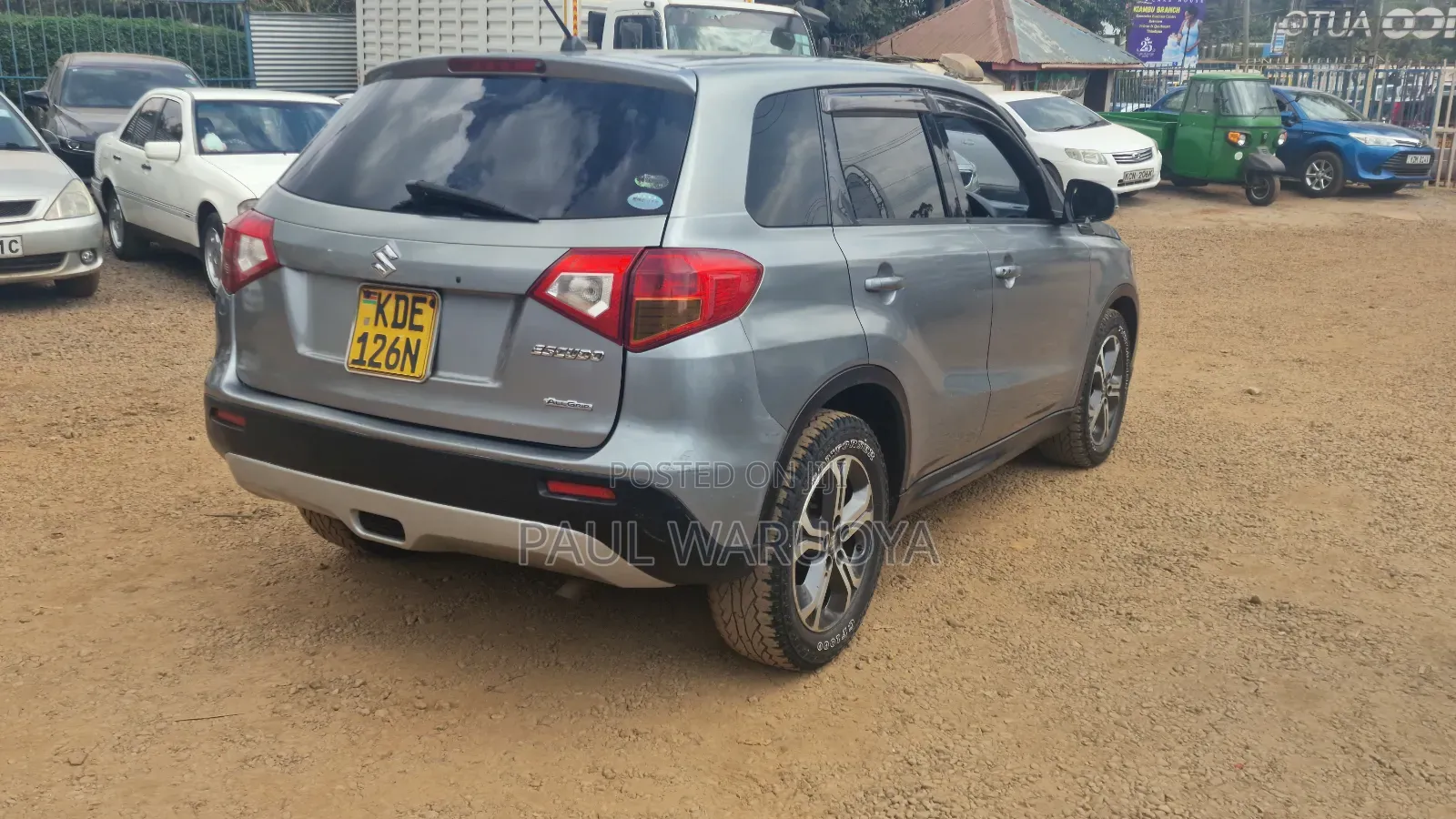 Suzuki Escudo 2016 Gray