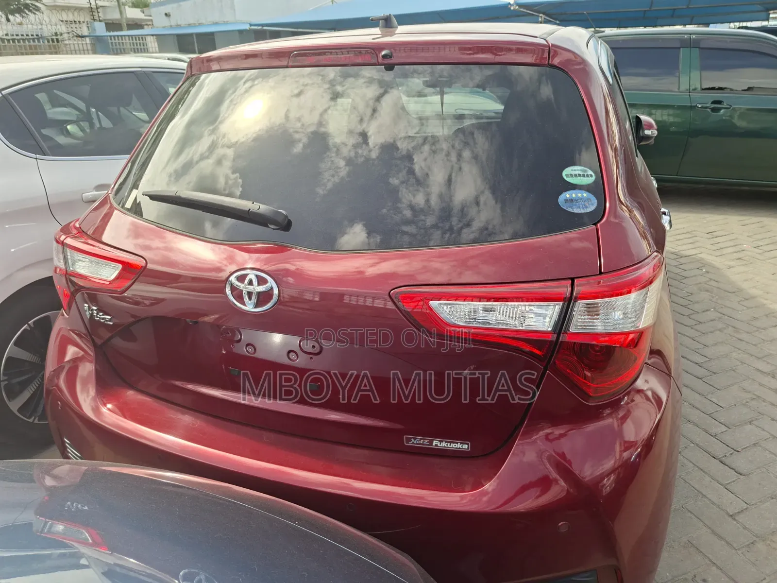 Toyota Vitz 1.3 FWD 5dr 2019 Maroon