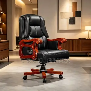 Manager Ergonomic Leather Chair.