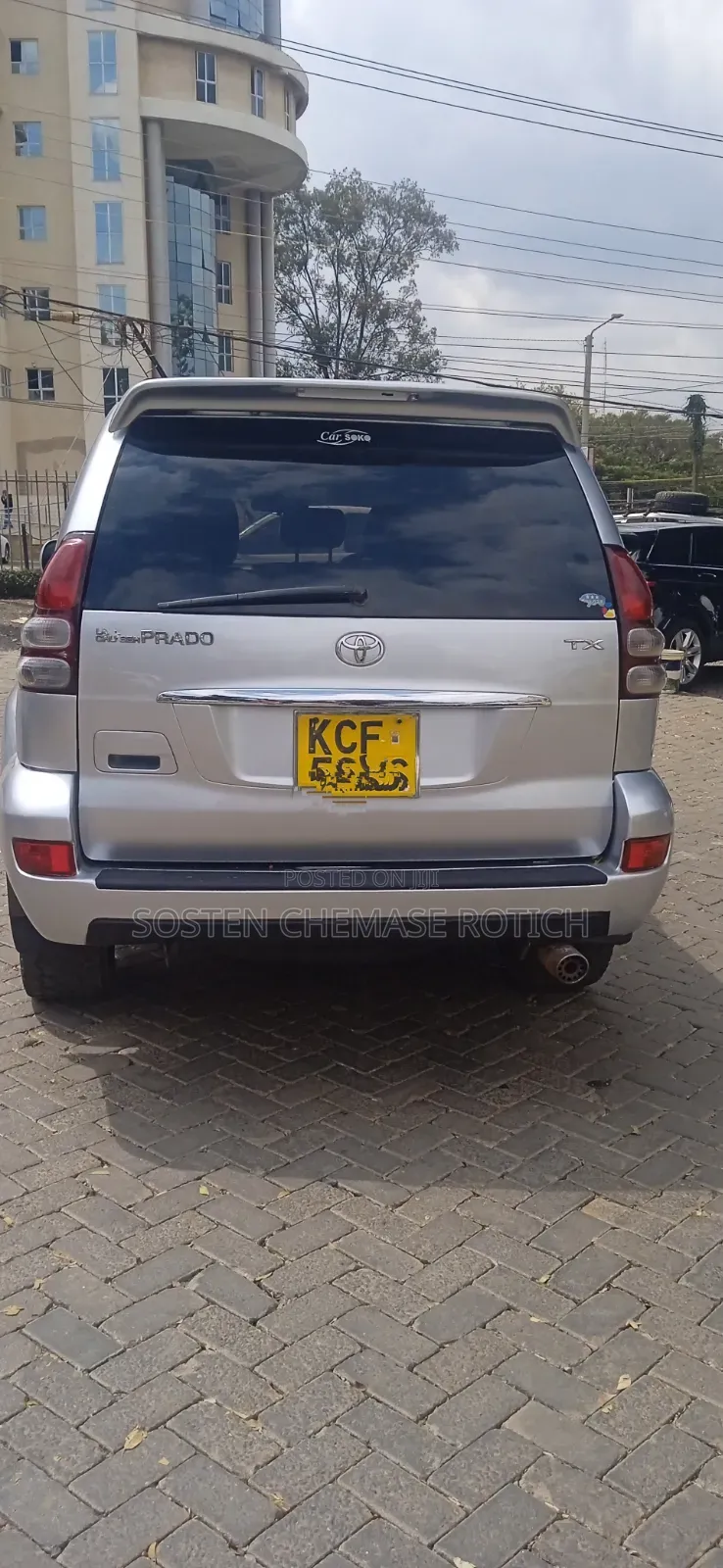 Toyota Land Cruiser Prado 2008 Gray