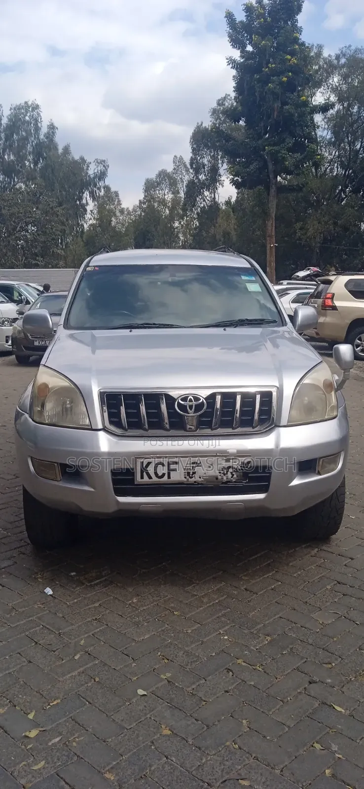 Toyota Land Cruiser Prado 2008 Gray