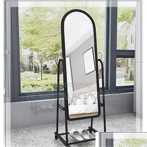 Mirror; Full Length Mirror With Storage for Modern Home Interiors