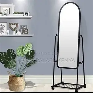 Mirror; Full Length Mirror With Storage for Modern Home Interiors