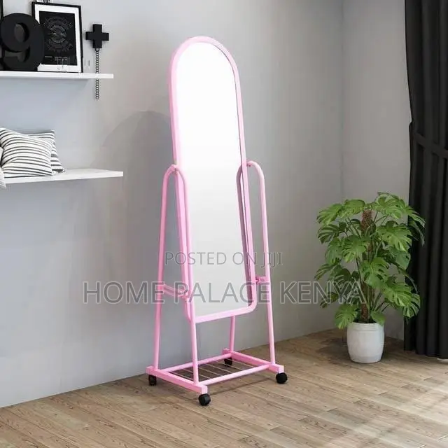 Mirror; Full Length Mirror With Storage for Modern Home Interiors