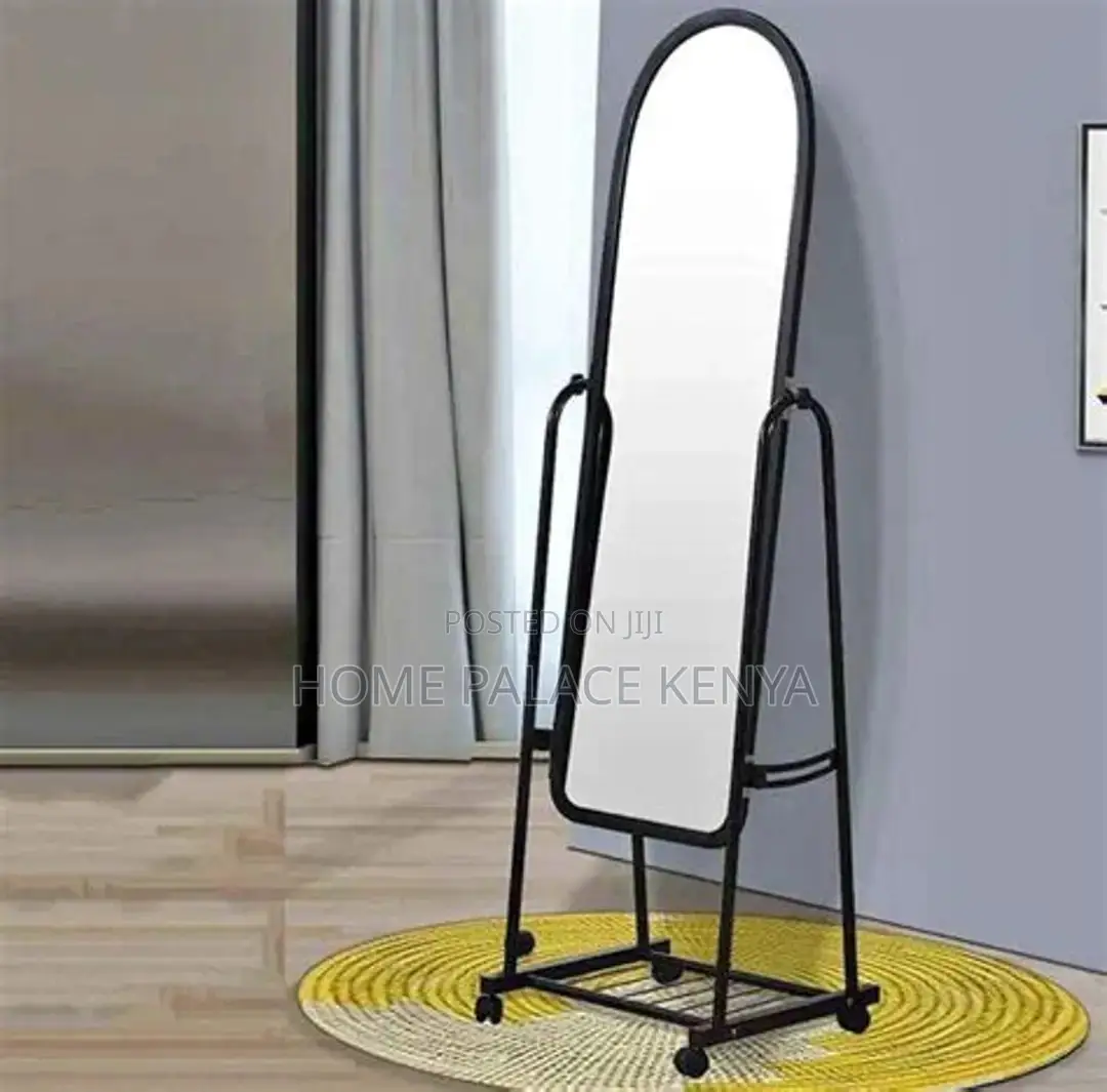 Mirror; Full Length Mirror With Storage for Modern Home Interiors