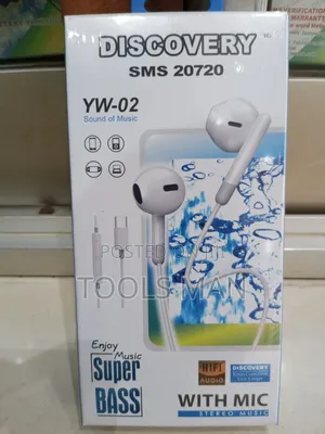 Discovery High Quality Stereo Earphones YW-02.