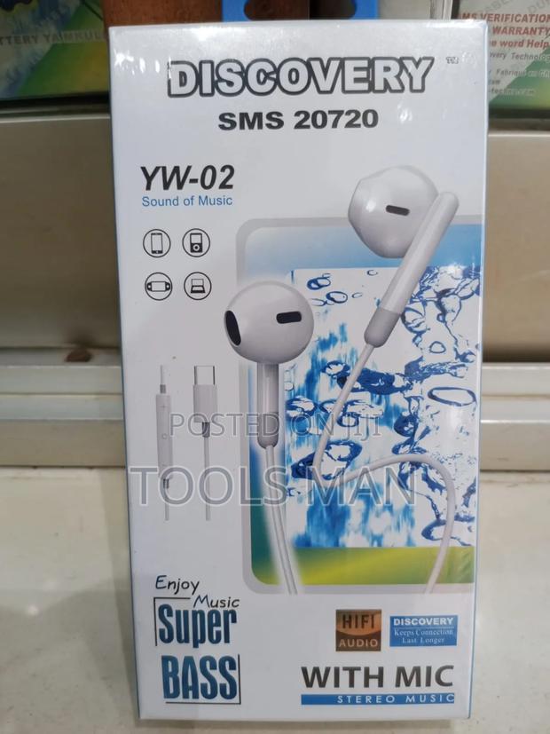 Discovery High Quality Stereo Earphones YW-02.