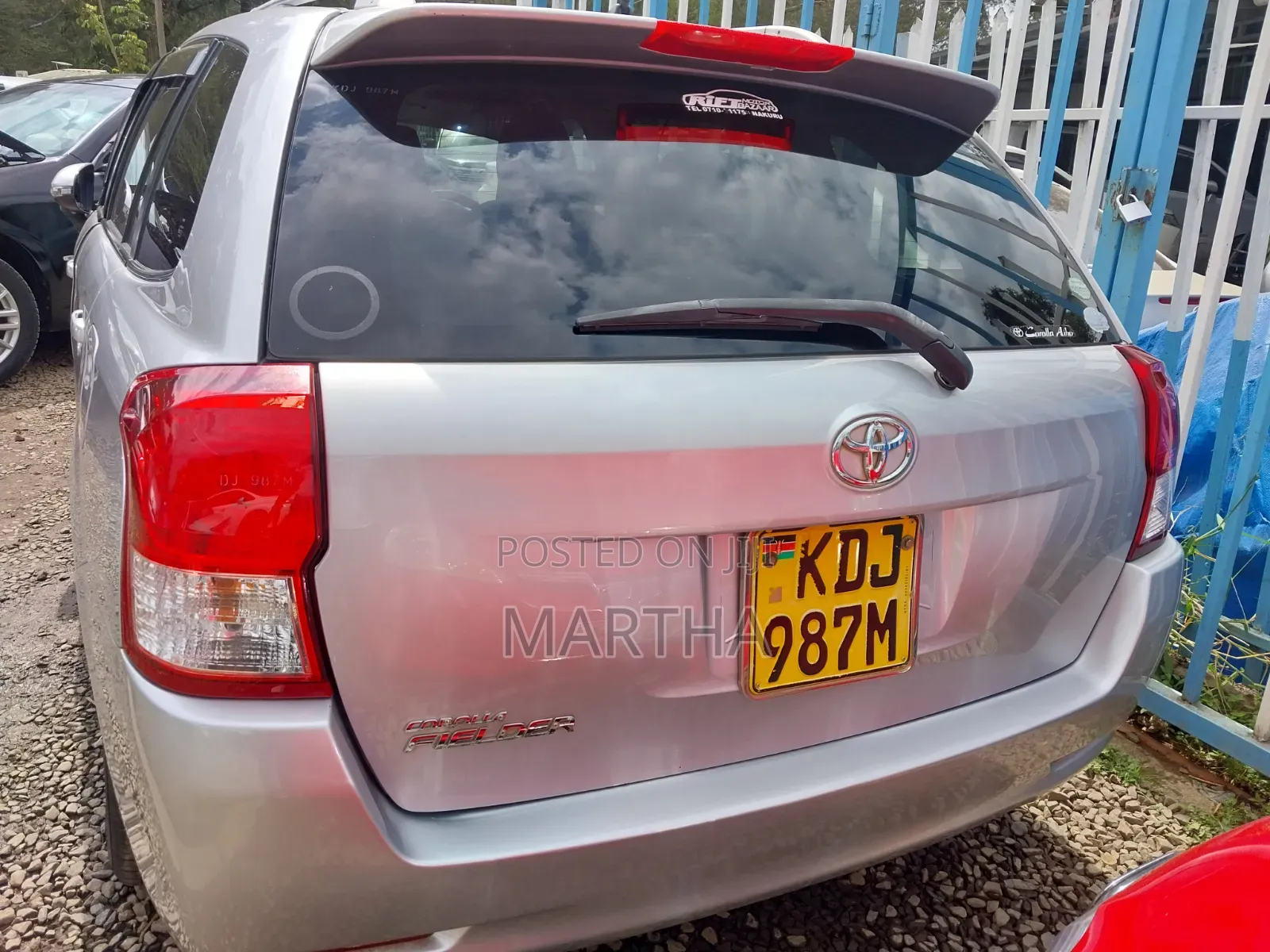 Toyota Corolla Fielder 2015 Silver