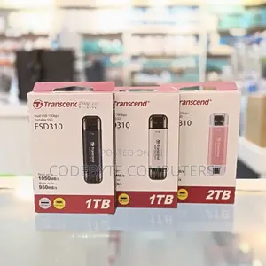 Transcend Esd310 1TB Dual USB Portable Ssd.