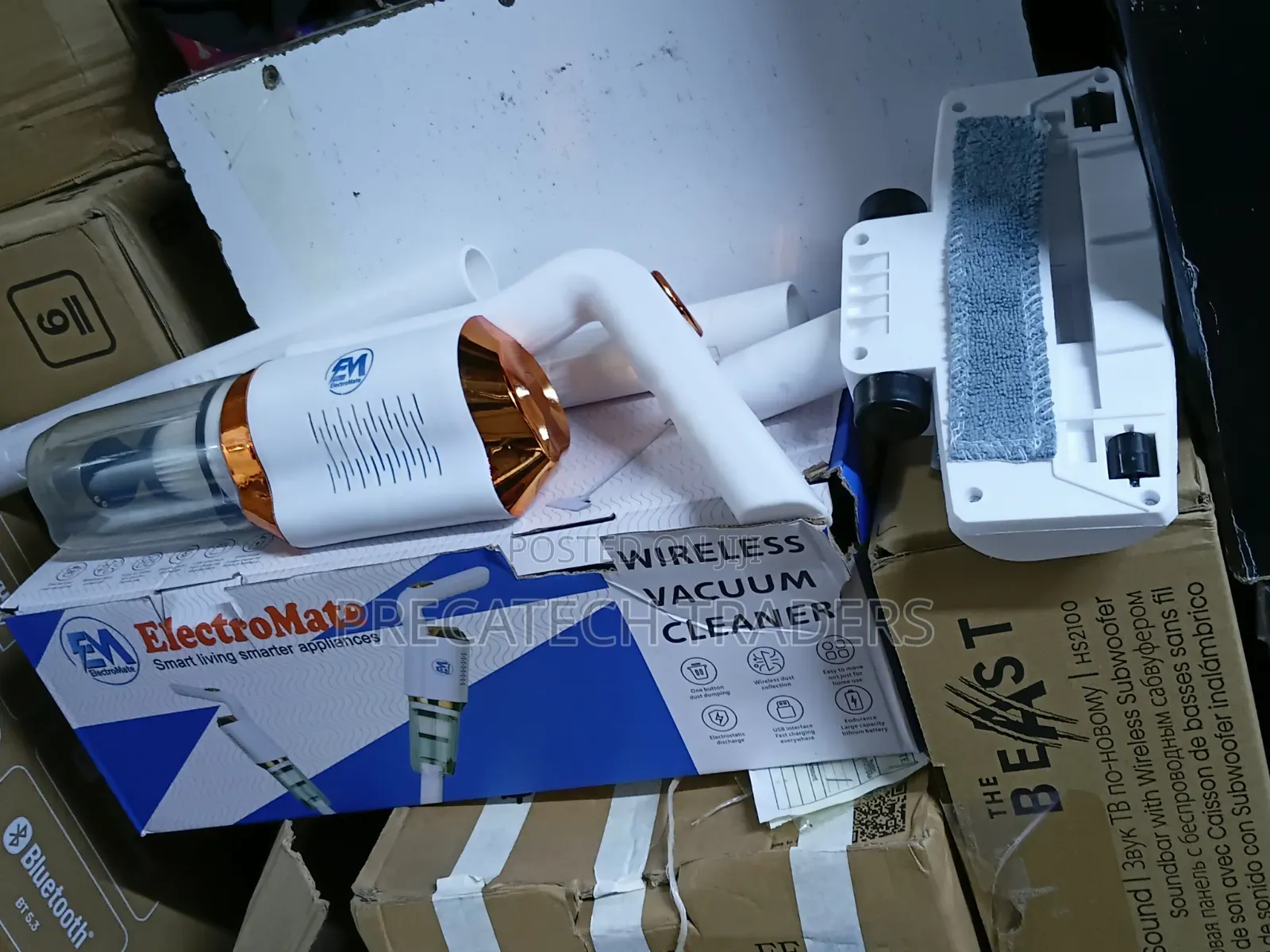 Electromate Cordless Handheld Vacuum Cleaner