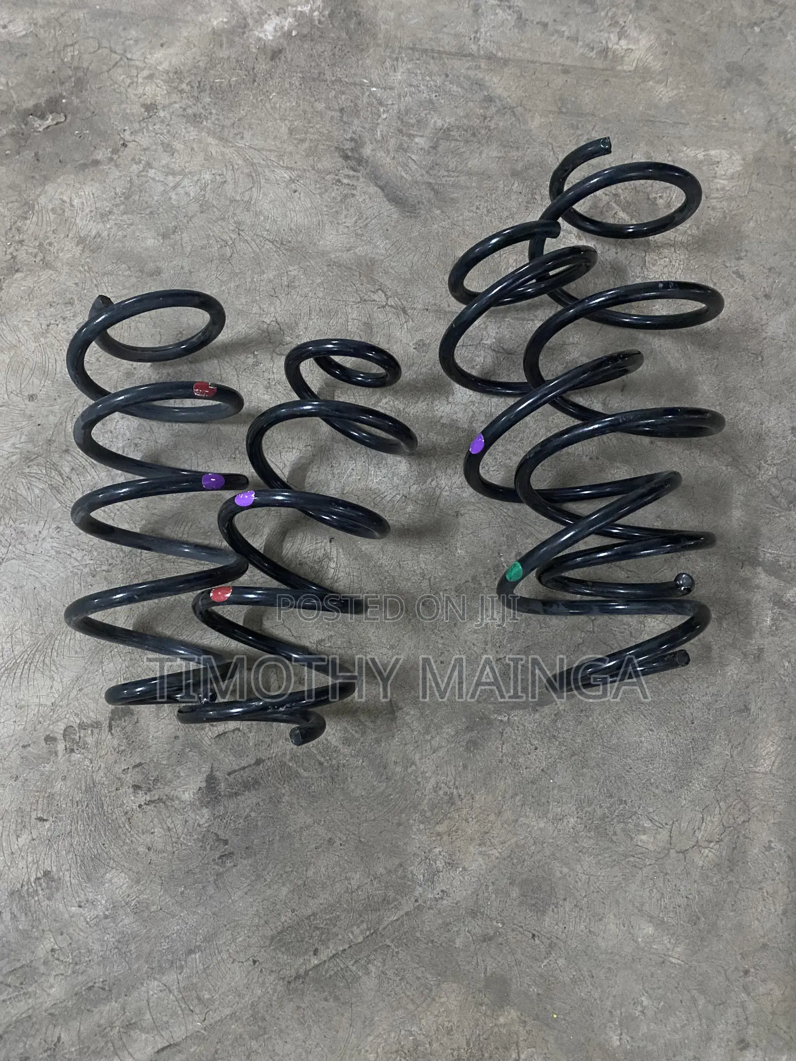 Genuine Nissan Note E12 Original Coil Springs – Set of 4