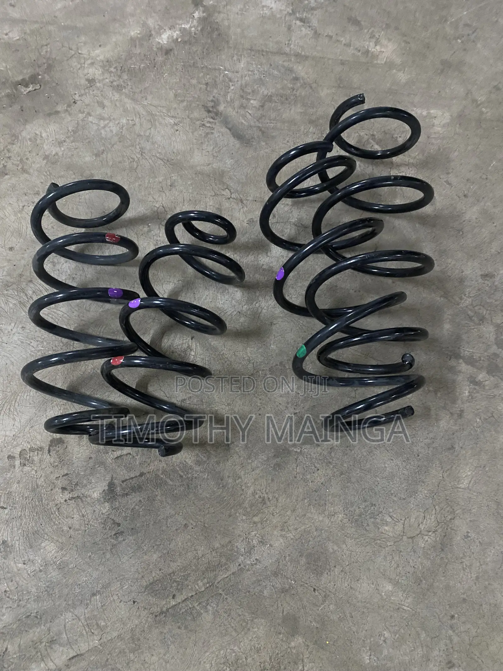 Genuine Nissan Note E12 Original Coil Springs – Set of 4