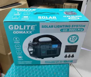 Gdlite 150w Multi-Function Solar Power Kit (Gdmaxx Gd-9001 Pro)