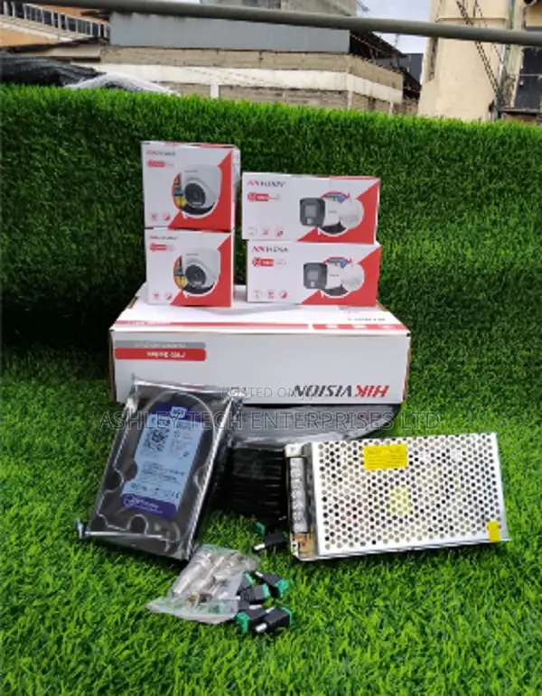 Hikvision 4 Camera DVR CCTV Package – Ready to Install