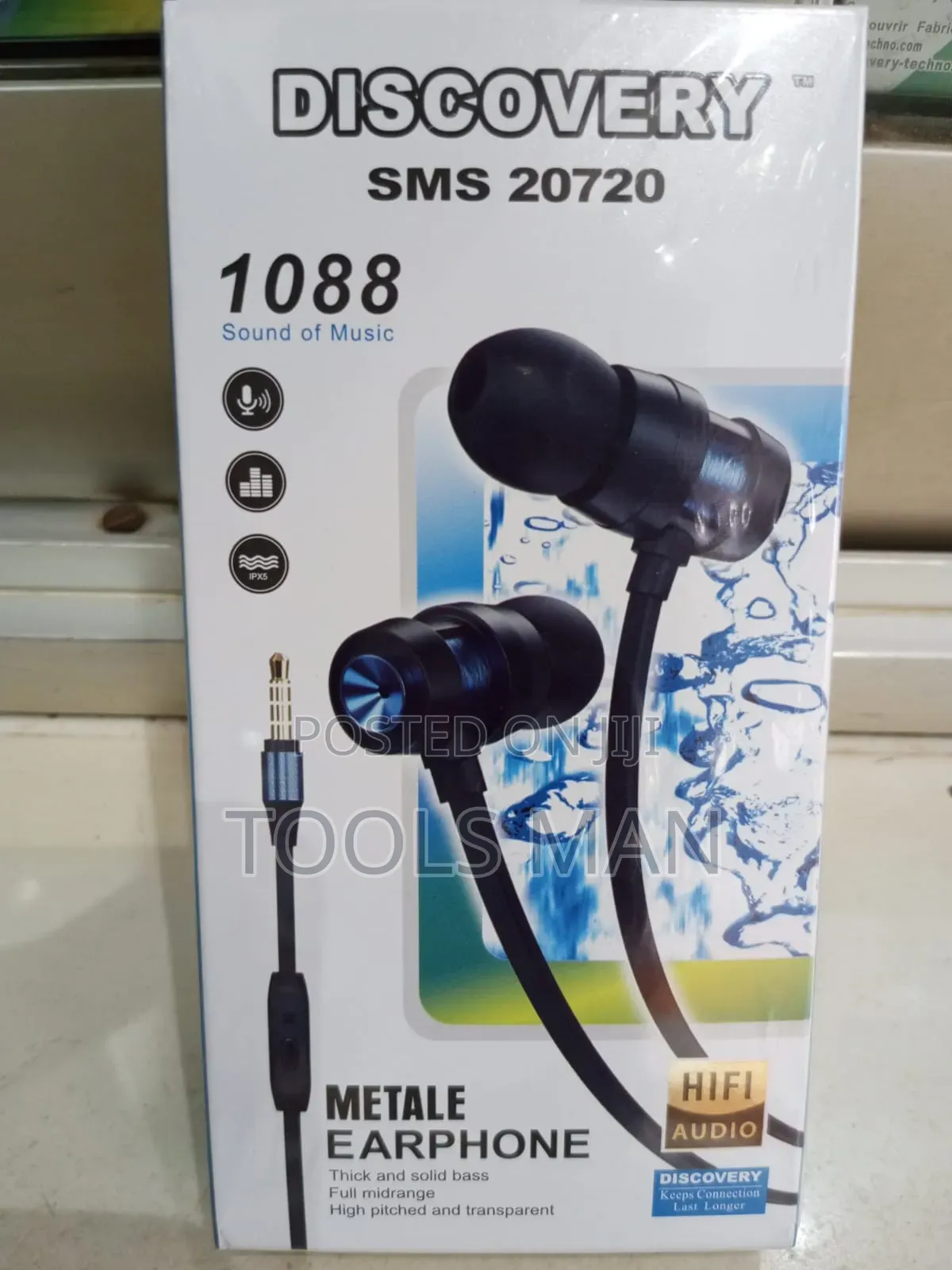 Discovery Metal Wired Handsfree Earphones 1088.
