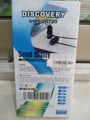 Discovery Metal Wired Handsfree Earphones 1088.