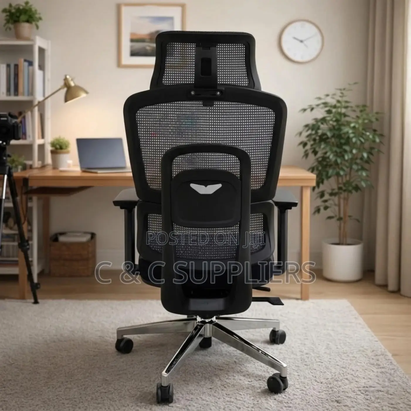 Orthopedic High Back Seat With Footrest