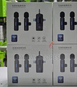 Dual Wireless Lavalier Microphone