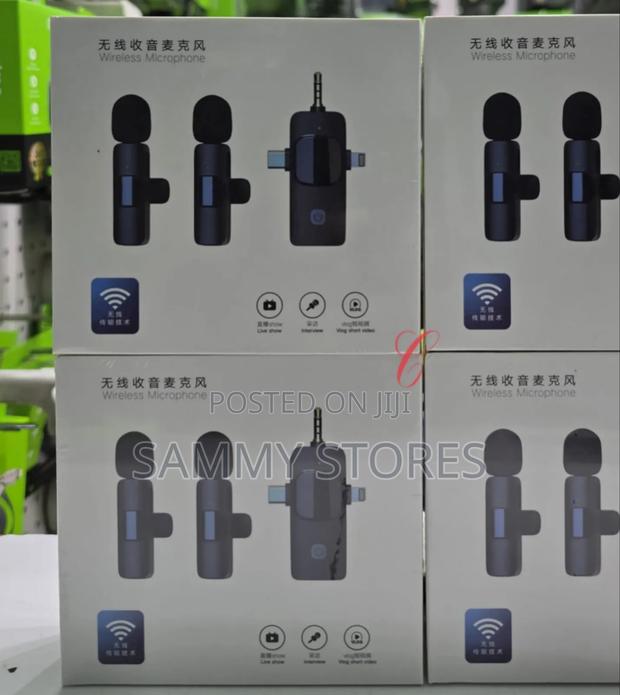 Dual Wireless Lavalier Microphone