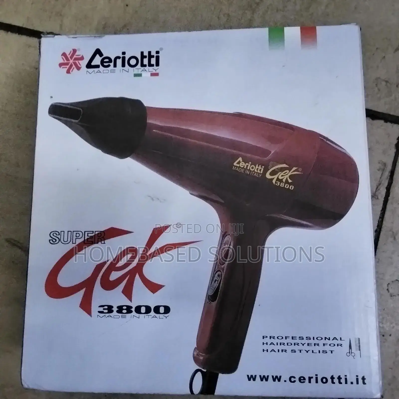 Super GEK 3800 Italian Blowdryer-1900watts