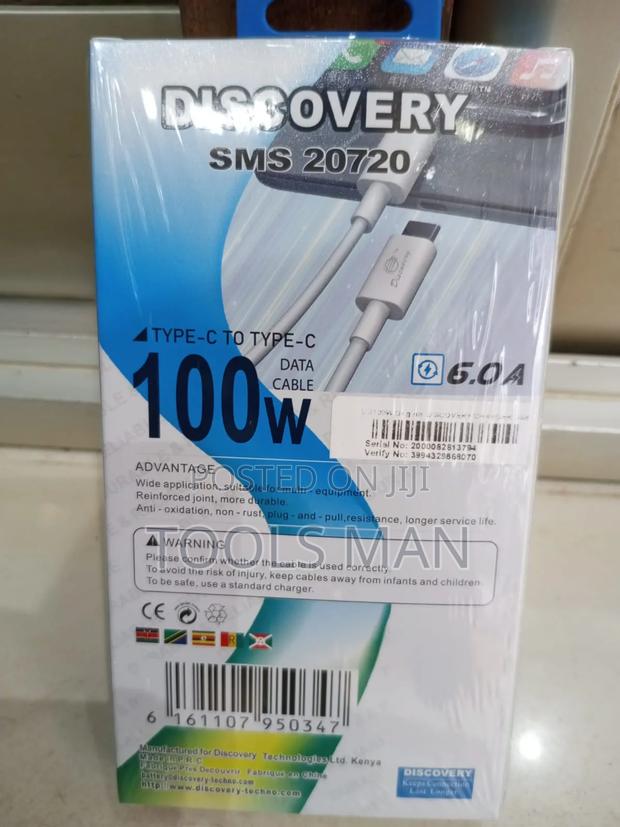 Discovery CC100 Type-C 100W Data Cable. - thumbnail 2