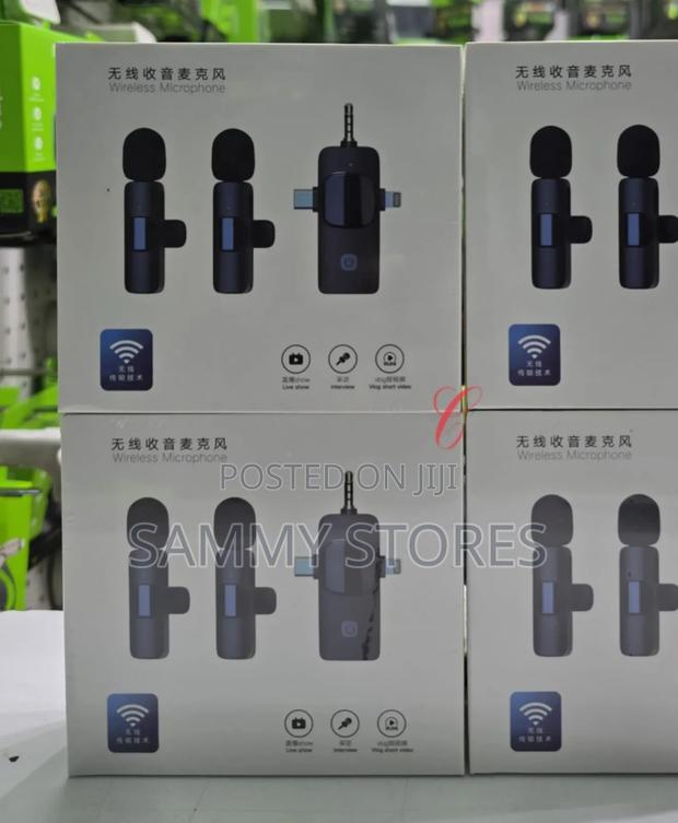 2.4GHz Dual Wireless Microphone - main view