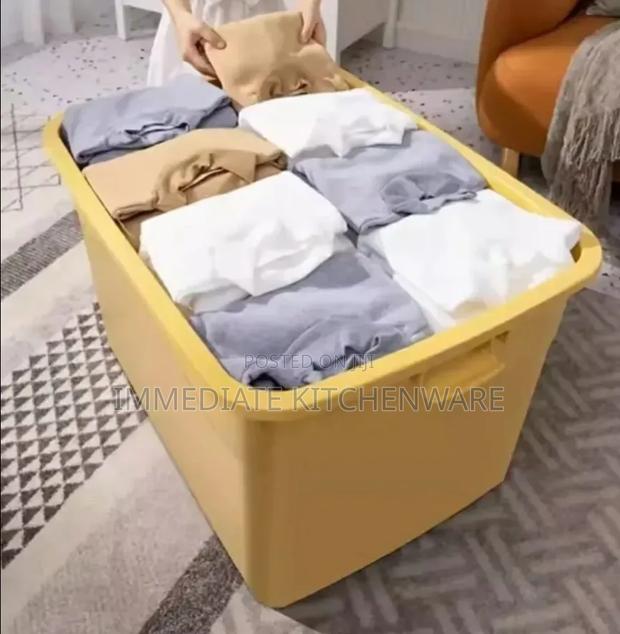 Stackable Storage Box With Wheels