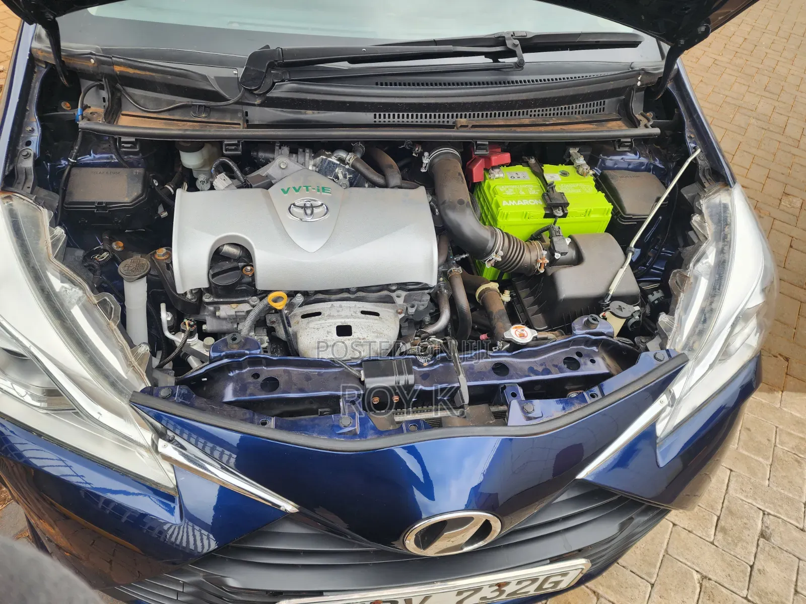 Toyota Vitz 1.3 FWD 5dr 2019 Blue