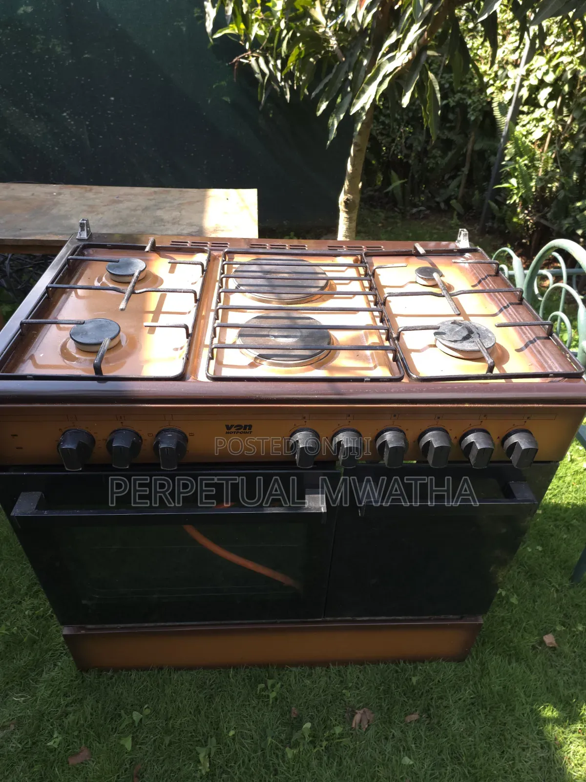 Von Hotpoint Gas Cooker