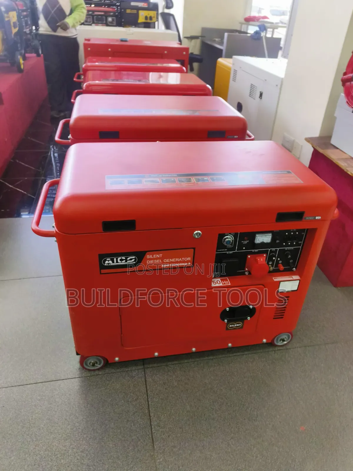 ADG10000SNA-3 Silent Diesel Aico Japan Generator 10Kva