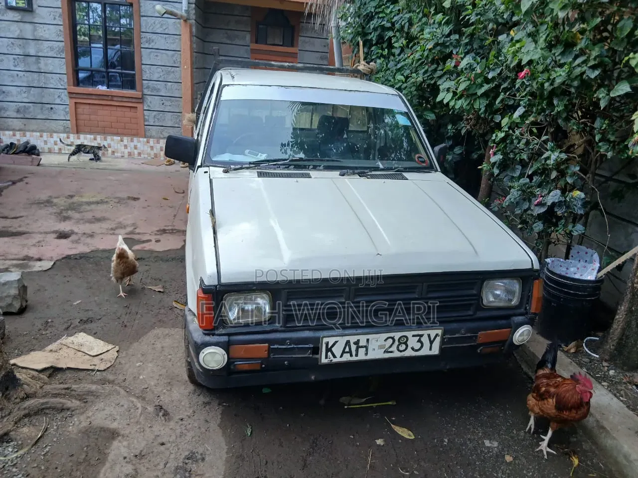 Nissan Pick-Up 1989 White
