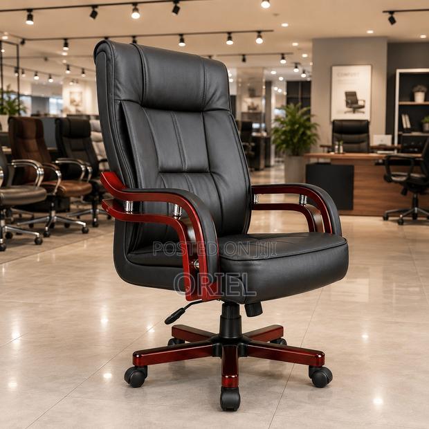 Leather Manager Office Chair - thumbnail 5