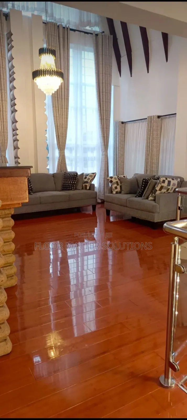 Bamboo Floor Polished