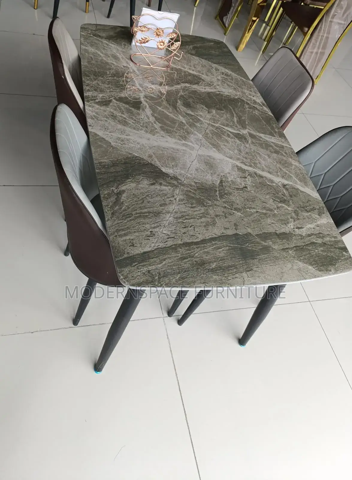 Dining Set _ Marble Top Dining Set