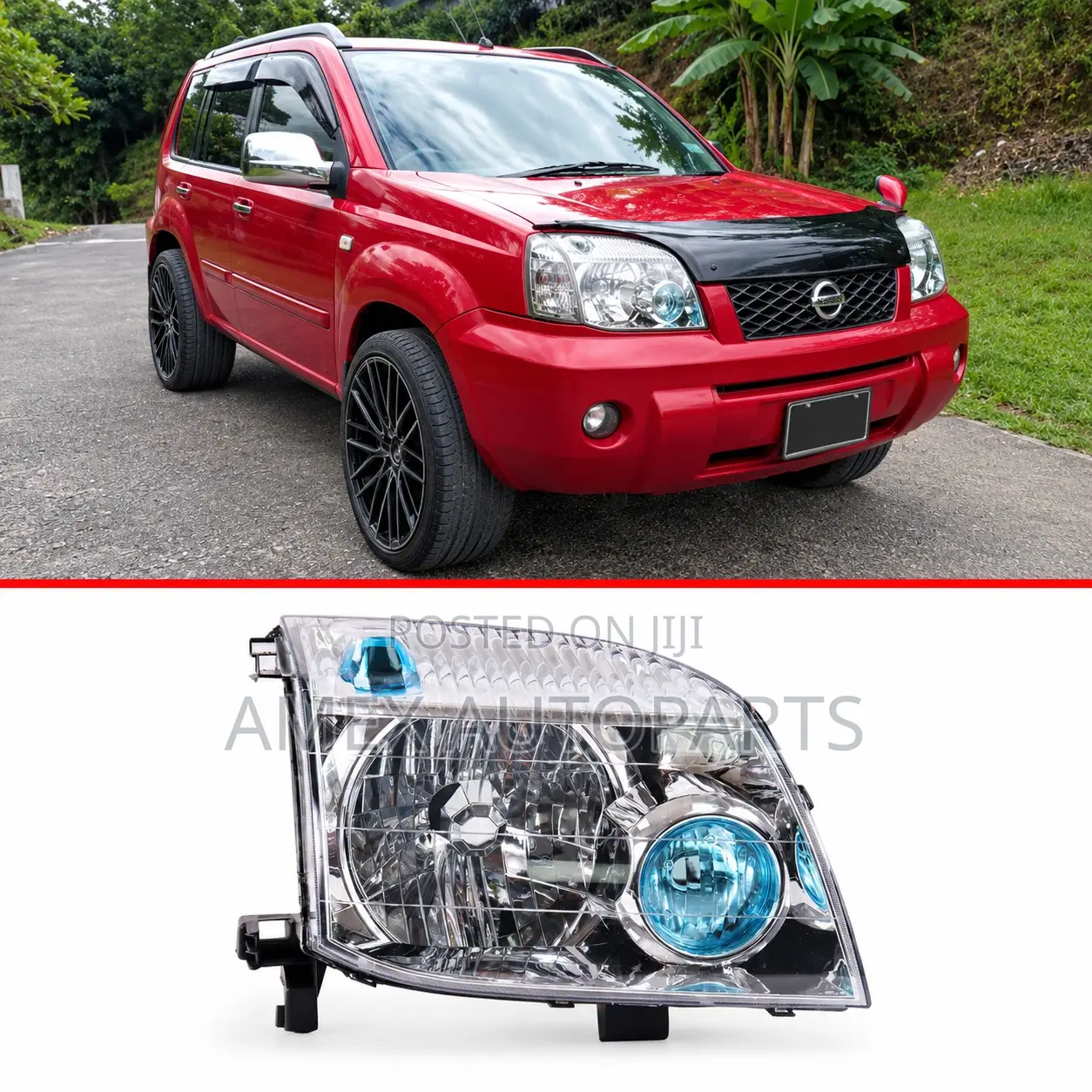 Head Lamp Unit Nissan Xtrail Qr20 Qr25 2001-2006