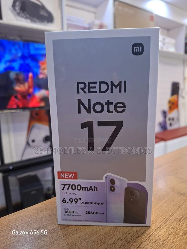 New Xiaomi Redmi Note 17 256 GB Black - thumbnail 2